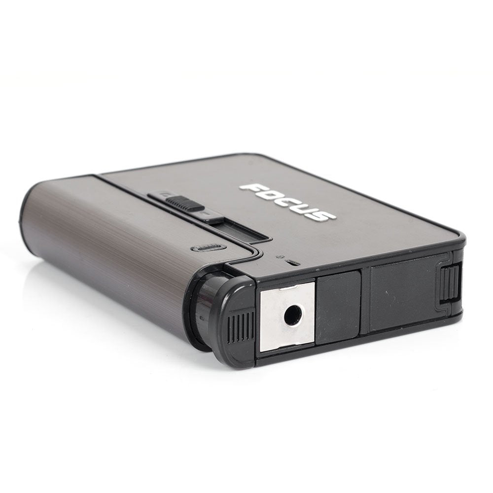 Focus Cigarettes Case With Lighter.